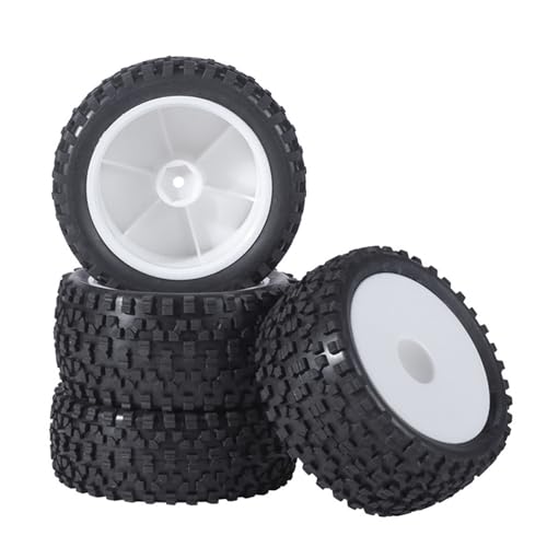 MKIUYVD RC Reifen Für Wltoys 144001 124019 104001 RC-Auto-Tuning-Teile 1/10 1/12 1/14 Maßstab Offroad Für Buggy 4-TLG. 85-mm-Reifen Radreifen von MKIUYVD