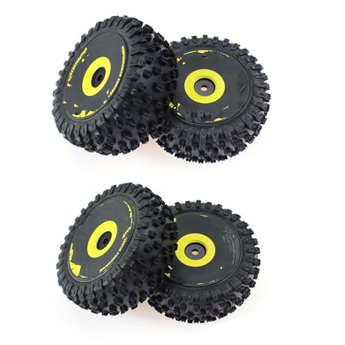 MKIUYVD RC Reifen Für Wltoys 144001 144010 124016 124017 RC-Auto-Tuning-Teile Ersatzzubehör 4-teiliger Reifen Für Vorder- Und Hinterrad von MKIUYVD