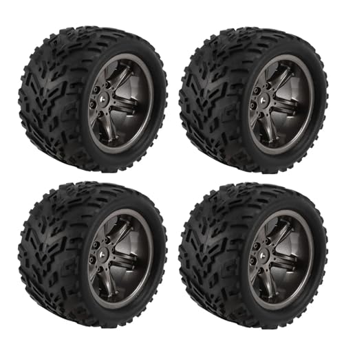 MKIUYVD RC Reifen Für XINLEHONG Für 9125 9116 X9115 X9116 Für GPTOYS S911 S912 4 Stück Reifen Reifen Rad 1/12 RC Auto Ersatzteile Zubehör von MKIUYVD
