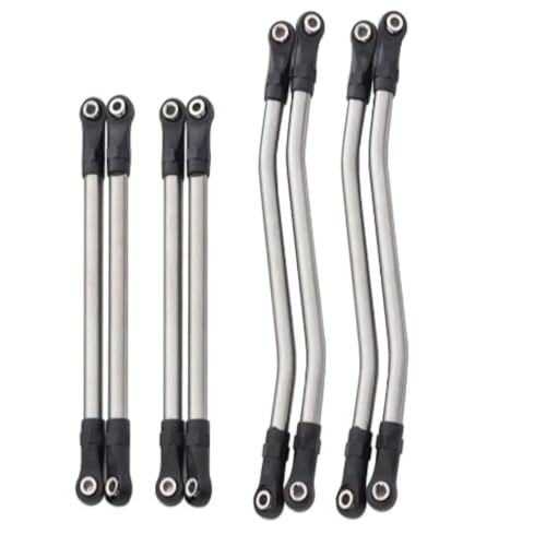 MKIUYVD RC Spielzeugautoteile Für Axial Für Capra 1.9 Für UTB AXI03004 1/10 RC Crawler Auto Upgrade Teile 8Pcs Metall Links Aufhängung Linkage von MKIUYVD