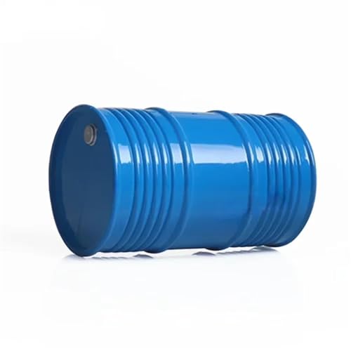MKIUYVD RC Spielzeugautoteile Für Axial Für SCX10 Für TRX4 Für TRX6 CC01 TF2 RC Crawler Simulierte Dekorationen Garage Serie 1/10 Skala Öl Trommel Werkzeug(Blue) von MKIUYVD