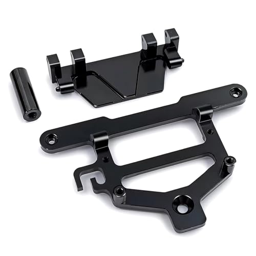 MKIUYVD RC Spielzeugautoteile Für Axial Für SCX24 AXI00006 Für Bronco 1/24 RC Crawler Auto Metall Auto Shell Körper Befestigung Montieren Stecker Mit Reserverad Rack von MKIUYVD