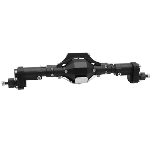 MKIUYVD RC Spielzeugautoteile Für Axial SCX10 II 90046 90047 D90 1/10 RC Für Rock Crawler Vorder- Und Hinterportalachse CNC-Aluminiumlegierung Eloxiert(Black,Rear) von MKIUYVD