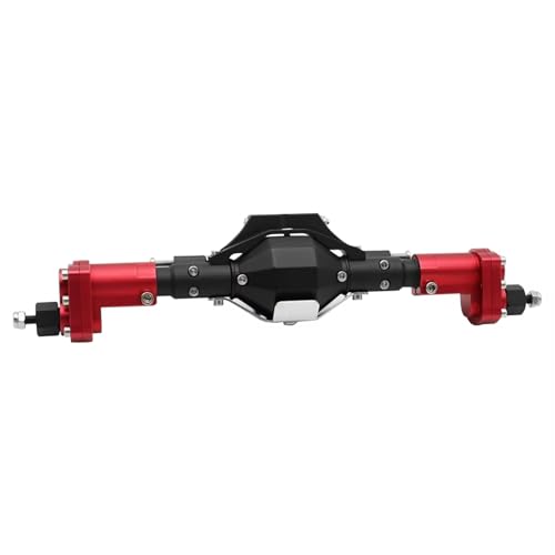 MKIUYVD RC Spielzeugautoteile Für Axial SCX10 II 90046 90047 D90 1/10 RC Für Rock Crawler Vorder- Und Hinterportalachse CNC-Aluminiumlegierung Eloxiert(Red,Rear) von MKIUYVD