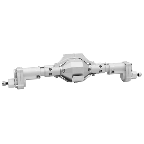 MKIUYVD RC Spielzeugautoteile Für Axial SCX10 II 90046 90047 D90 1/10 RC Für Rock Crawler Vorder- Und Hinterportalachse CNC-Aluminiumlegierung Eloxiert(Silver,Rear) von MKIUYVD
