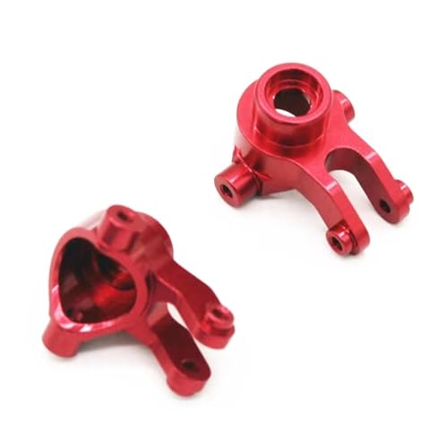 MKIUYVD RC Spielzeugautoteile Für BG1506 BG1507 BG1508 BG1513 BG1518 1/12 RC Auto Teile Metall Front Lenkung Cup Hub Carrier Upgrade Zubehör(Red) von MKIUYVD