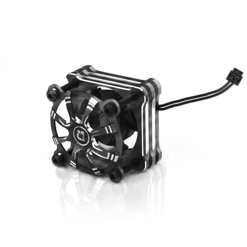 MKIUYVD RC Spielzeugautoteile Für ESC Für XD10 Für PRO Metal High Speed ​​Fan 5V-8V 22000rpm Für Mini RC Auto Reparaturteil Drift Ersatzteil(Black) von MKIUYVD