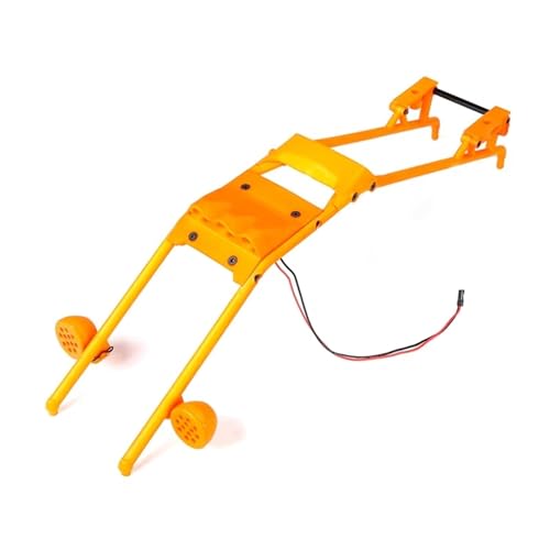 MKIUYVD RC Spielzeugautoteile Für HPI Für ROFUN Für BAHA Für ROVAN Für KM Für Baja 5B 5T 5SC 1/5 Teile RC Auto Zubehör Überrollkäfige Kit Mit Lichtern(Yellow) von MKIUYVD