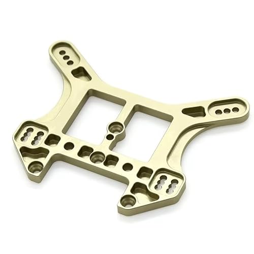 MKIUYVD RC Spielzeugautoteile Für Kyosho Für MP10 1/8 RC Auto Upgrade Teile Zubehör RC Auto Metall Vordere Und Hintere Stoßdämpferbrücke IF604 IF605(Rear) von MKIUYVD
