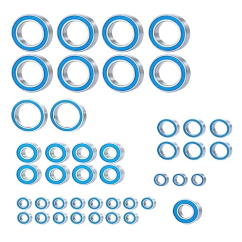 MKIUYVD RC Spielzeugautoteile Für UDR 1/7 rc Cars Upgrades Ersatzzubehör 43-teiliger Gummigedichteter Kugellagersatz MKIUYVD RC Spielzeugautoteile Für UDR 1/7 rc Cars Upgrades Ersatzzubehör 43-teiliger Gummigedichteter Kugellagersatz von MKIUYVD