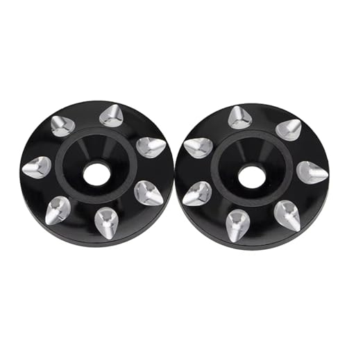 MKIUYVD RC Spielzeugautoteile Für Universal 2 Stücke RC Hinten Flügel Tasten Unterlegscheibe Schwanz Schutz Spacer Schwanz Dichtungen Für 1/10 RC Auto Upgrade Teile(Black) von MKIUYVD