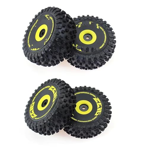 MKIUYVD RC Spielzeugautoteile Für WLTOYS 144001 144010 124016 124017 RC -Auto -Upgrade Teile Ersatzzubehör 4PCS Vordere Und Hintere Radreifen Reifen von MKIUYVD