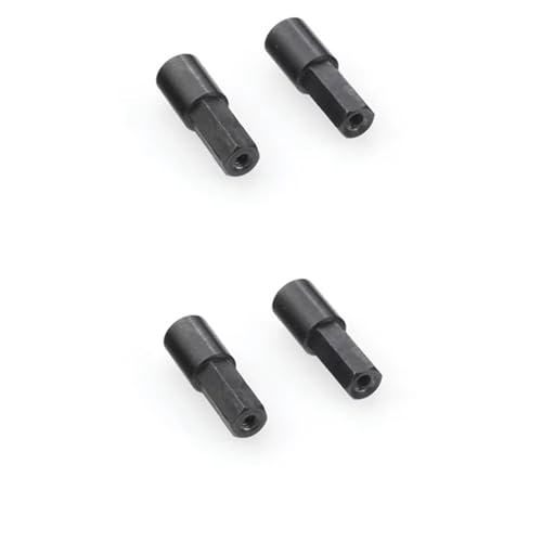 MKIUYVD RC Spielzeugautoteile Für WPL D12 C14 C24 C34 B14 B24 C16 B36 Für MN D90 Für MN99S RC -Auto -Upgrade -Zubehör 4 Stcs Metall Hinterachsewelle von MKIUYVD