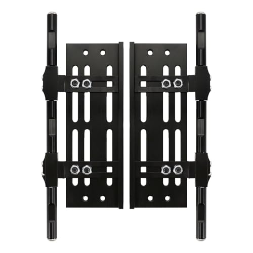 MKIUYVD RC Spielzeugautoteile Kompatibel Mit Axial SCX10 1/10 RC Crawler-Tuning-Teile, 2-teiliges Aluminiumlegierung-Trittbrett Für Rock Sliders Mit Verstellbarem Pedal von MKIUYVD