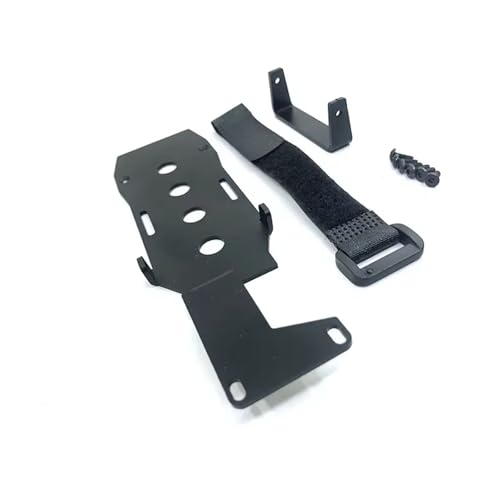 MKIUYVD RC Spielzeugautoteile Kompatibel Mit LCG Für TRX4 Für Defender 1/10 RC Für Rock Crawler Verbesserte Teile Metall Batteriefach Montageplatte von MKIUYVD