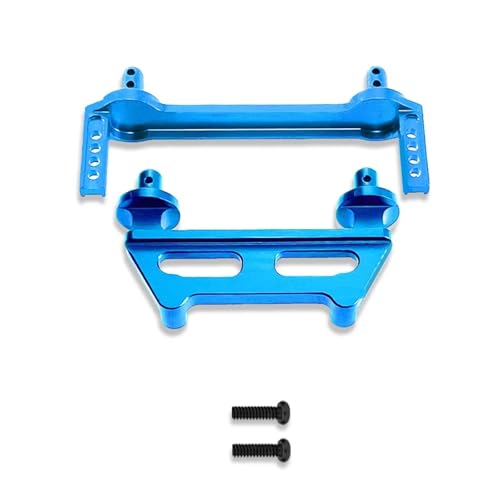 MKIUYVD RC Spielzeugautoteile Kompatibel Mit MJX Für Hyper Go 1/16 16208 16209 H16 H16BM RC Auto Metall Upgrade Teile F/R Karosseriesäulen(Blue) von MKIUYVD