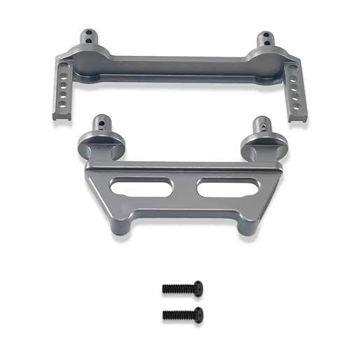 MKIUYVD RC Spielzeugautoteile Kompatibel Mit MJX Für Hyper Go 1/16 16208 16209 H16 H16BM RC Auto Metall Upgrade Teile F/R Karosseriesäulen(Gray) von MKIUYVD