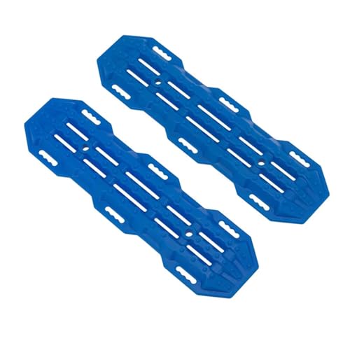 MKIUYVD RC Spielzeugautoteile Kompatibel Mit Trax Für Bronco Für Trx6 Für Axial Für Scx10 1/10 Rc Kettenfahrzeug Für Escape Board Für Klettern. Auto-Unterfahrschutz(Blue,B) von MKIUYVD