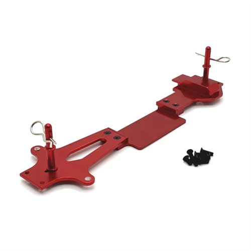 MKIUYVD RC Spielzeugautoteile Kompatibel Mit WLtoys 144016 144018 144001 144002 144010 Für Corolla 1/14 RC Autoteile Metall-Upgrade Zweiter Stock(Red) von MKIUYVD