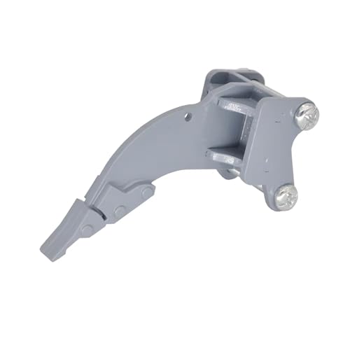 MKIUYVD RC Spielzeugautoteile Kompatibel mit EC160 E111 Double E E010 Metalleimer, elektrische Winde, Ripper, Schnellkupplung, RC-Bagger für Modell-Upgrade-Teile(Ripper) von MKIUYVD
