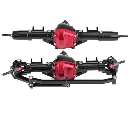 RC-Achsen-Komplettset Für Axial Für SCX10 Für D90 1/10 RC Crawler Auto Upgrade Teile Metall CNC Vorder- Und Hinterachse Mit Servo Halterung Basis RC-Achsen-Komplettset Für Axial Für SCX10 Für D90 1/10 RC Crawler Auto Upgrade Teile Metall CNC Vorder- Und Hinterachse Mit Servo Halterung Basis von MKIUYVD