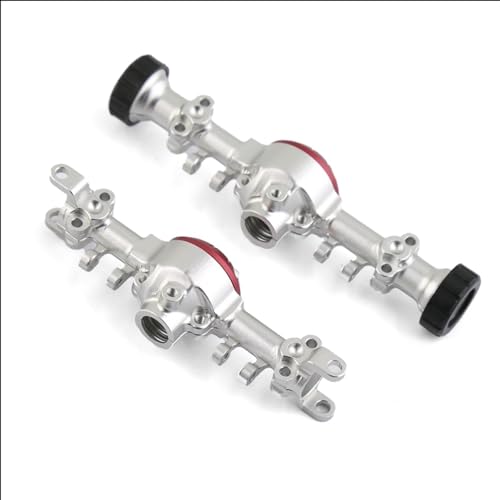 RC-Achsen-Komplettset Für Kyosho Für MINI-Z 4X4 1/18 1/24 RC Auto Upgrade Teile Zubehör Metall Vorder- Und Hinterachsgehäuse von MKIUYVD