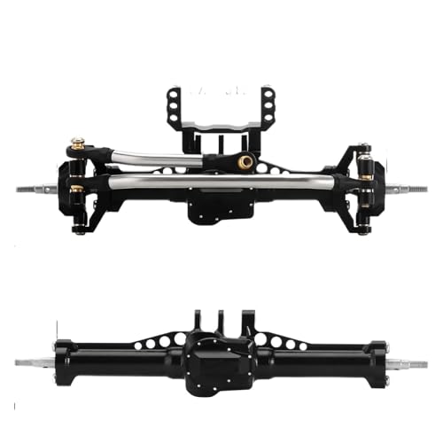 RC-Achsen-Komplettset Für TRX4M Aluminiumachsen + 4 Mm Mit Lay Down Servo Mount Links 1/18 RC Crawler rc Cars Vorder- Und Hinterachsensatz Upgrade-Teile(1Set) von MKIUYVD