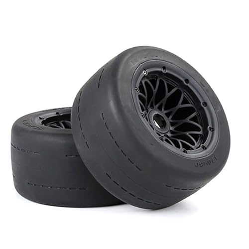 RC Reifen Für HPI Für ROVAN Für ROFUN KM Für Baja 5B 1/5 RC-Autoteile, Upgrade-Zubehör, 170 X 80 Mm, Kahler Reifen, Hinterreifen-Montagesatz von MKIUYVD
