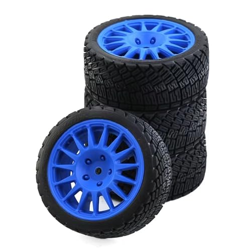 RC Reifen Für Tamiya TT01 TT02 XV01 TA06 PTG-2 Für HPI Für HSP RC-Auto-Upgrade-Teile 1/10 RC Für Rennwagenreifen Auf Straßenreifen von MKIUYVD