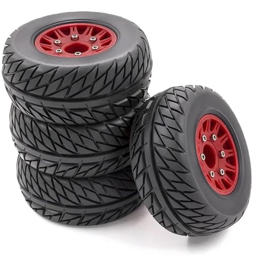 RC Reifen Für Traxxas Für Arrma Für Tamiya Für HPI Für Kyosho rc Cars 4 Stück 1/8 1/10 Short Course Truck Reifen Reifen Rad 12 & 14 & 17 Mm Sechskant von MKIUYVD