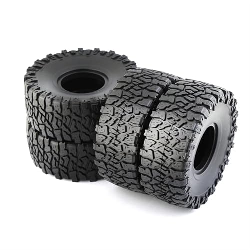 RC Reifen Für Traxxas TRX4 D90 Für Axial SCX10 90046 II Für Redcat 1/10 RC Crawler Car 4Stk. 120Mm 1,9 Zoll Gummireifen Radreifen von MKIUYVD