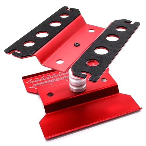 RC Spielzeugautoteile Für TRX-4 Für Axial SCX10 II 1/10 1/8 1/12 RC-Auto RC Crawler Für Tamiya-Werkzeuge Metallreparaturstation Arbeitsständermontage(Red) von MKIUYVD