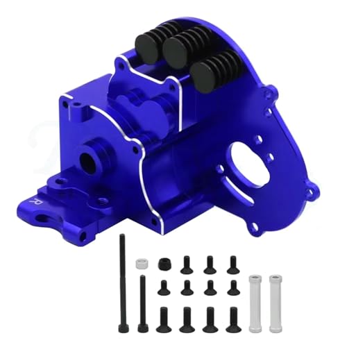 RC Spielzeugautoteile Für Traxxas Für Slash 2WD Für VXL Für Rustler Für Stampede 1/10 rc Cars Upgrades Teile Metallgetriebe Getriebe(Blue) von MKIUYVD