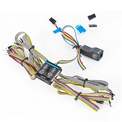 RC Spielzeugautoteile Für Traxxas Für TRX4 Für Defender Für AXIAL Für SCX10 Für D90 1/10 RC Crawler Teile RC Für Modellauto 14 Lichter Linkage Light Set RC Spielzeugautoteile Für Traxxas Für TRX4 Für Defender Für AXIAL Für SCX10 Für D90 1/10 RC Crawler Teile RC Für Modellauto 14 Lichter Linkage Light Set von MKIUYVD