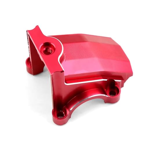 RC Spielzeugautoteile Für Traxxas Für Xmaxx 6S 8S 1/5 RC Für Monster Truck Upgrade-Teile Metall Vorne/hinten Differentialabdeckung Getriebeabdeckung(Red) von MKIUYVD