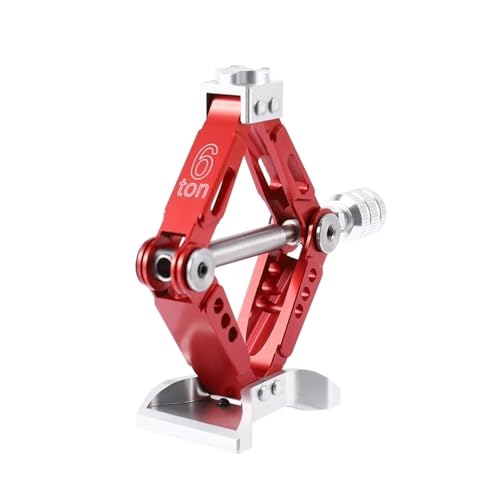RC Spielzeugautoteile Kompatibel Mit Axial Für SCX10 90046 Für Traxxas 1/10 RC Crawler Car Simulation Metall Höhenverstellbarer Hebewagen rc Cars Holder Stand von MKIUYVD