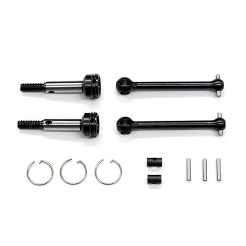 RC Spielzeugautoteile Kompatibel Mit Tamiya Für XV-01 TC-01 1/10 rc Cars Upgrade Teile Zubehör Vordere Hintere Antriebswelle 42 Mm 39 Mm CVD 54515 54516(Front 42mm) von MKIUYVD