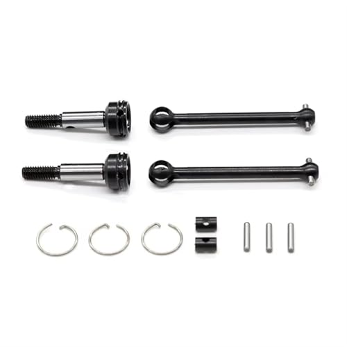 RC Spielzeugautoteile Kompatibel Mit Tamiya Für XV-01 TC-01 1/10 rc Cars Upgrade Teile Zubehör Vordere Hintere Antriebswelle 42 Mm 39 Mm CVD 54515 54516(Rear 39mm) von MKIUYVD