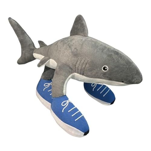 MKJHIUH Tung Tung Tung Sahur Plush - Tralalero Tralala Unisex Design, Italian Brainrot Toys Perfekt für Cosplay, Halloween & Festumzüge (a4) von MKJHIUH