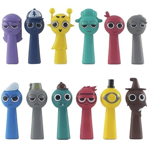 Action Figures Set,Sprunki Spielzeugfiguren Set, Sprunki Figuren Set, Bunte Sprun-ki Action Fi-gures, Action Figur-es PVC Model, Cartoon Kawaii Katze Figures,Sprunk-i Wenda Statue Action Figures Set,Sprunki Spielzeugfiguren Set, Sprunki Figuren Set, Bunte Sprun-ki Action Fi-gures, Action Figur-es PVC Model, Cartoon Kawaii Katze Figures,Sprunk-i Wenda Statue von MKKZLPN
