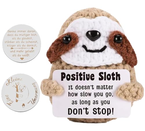 Glücksbringer Pocket Hug Geschenk Für Frauen Faultier,Lustige Mutmacher Kinder Geschenk Glücksbringer Prüfung,Gute Besserung Geschenke Beste Freundin Glücksbringer Pocket Hug Geschenk Für Frauen Faultier,Lustige Mutmacher Kinder Geschenk Glücksbringer Prüfung,Gute Besserung Geschenke Beste Freundin von MKKZLPN
