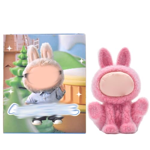 Mini Charakter Kleiner Engel Monster Vinyl Plüsch Blind Box Plüsch Anhänger Ornament Blind Box Sammeln geheimnisvolles Geburtstagsgeschenk modische Kunst Spielzeug Action Puppe (zufällige Farbe) von MKKZLPN