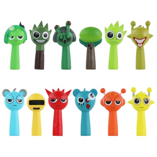 Sprunk Spielzeugfiguren Set, 12pcs Bunte Sprunk Action Figures für Kinder und Erwachsene, Gamer und Deko, Ideal für Weihnachten und Geburtstage Sprunk Spielzeugfiguren Set, 12pcs Bunte Sprunk Action Figures für Kinder und Erwachsene, Gamer und Deko, Ideal für Weihnachten und Geburtstage von MKKZLPN