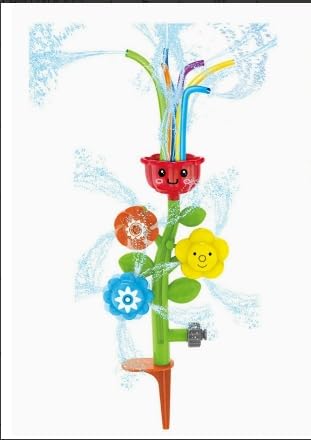 Wassersprinkler für Kinder, Wassersprinkler, rotierendes Blumensprinkler-Sprühspielzeug mit rotierenden Düsen, Rotierender Jet Wasserspielzeug Garten, Wasserspielzeug für Kinder Wassersprinkler für Kinder, Wassersprinkler, rotierendes Blumensprinkler-Sprühspielzeug mit rotierenden Düsen, Rotierender Jet Wasserspielzeug Garten, Wasserspielzeug für Kinder von MKKZLPN