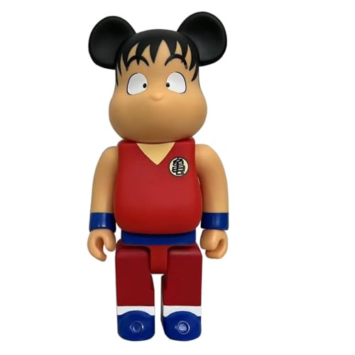 MKOLKGNE Violent Bear Bearbrick 400% Bausteine ​​Bär Heimdekoration, handgefertigtes Sammelspielzeug, Kindergeburtstagsgeschenke 28cm von MKOLKGNE