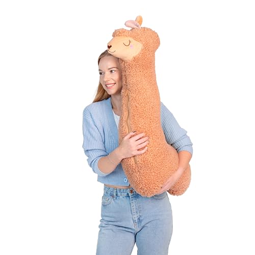 MAKOSAS Plüschtier Lama Kuscheltier Kinderspielzeug Geschenk 100cm von MKS