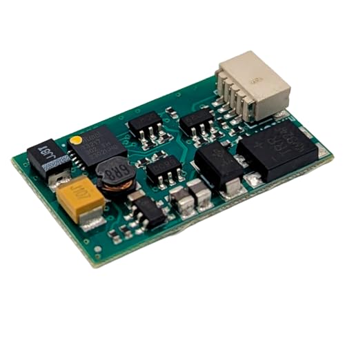 ML-Train 4-Kanal Funktionsdecoder mit 4-Kanal Servodecoder und SUSI-Anschluss - Dimm- & Zeitfunktionen - Gartenbahn Spur G Zubehör von ML-Train