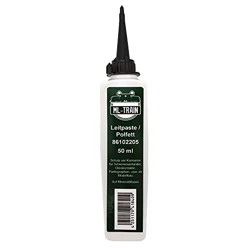 ML-Train Leitpaste/Polfett 50 ml - Korrosionsfett und Leitfett im Modellbau - Gartenbahn Spur G Zubehör ML-Train Leitpaste/Polfett 50 ml - Korrosionsfett und Leitfett im Modellbau - Gartenbahn Spur G Zubehör von ML-Train