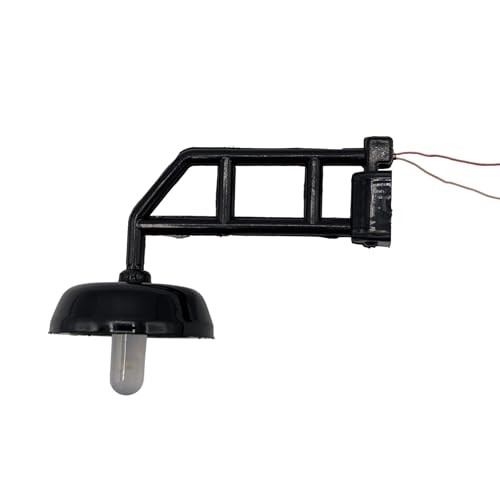 ML-Train Gitterarm Lampen - Wandlampe, Mastlampe 1 armig & 2 armig, Hängelampe HSB für LGB-Anlagen Modelbahn - Gartenbahn Spur G (Gitterarm Wandlampe) von ML-Train