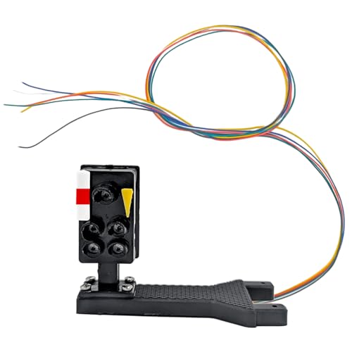 ML-Train HL Zwergsignal Typ Haupt Lichtsignal mit integriertem Decoder und LED-Beleuchtung - Analog- und Digitalbetrieb der DR - Gartenbahn Spur G Zubehör von ML-Train